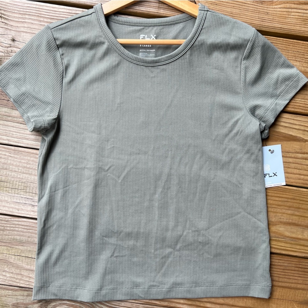 FLX extra large green Short Sleeve Tee